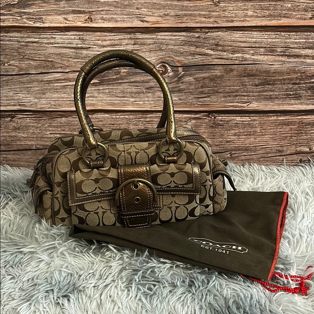 RARE! Coach Y2K Vintage Handbag with dust bag